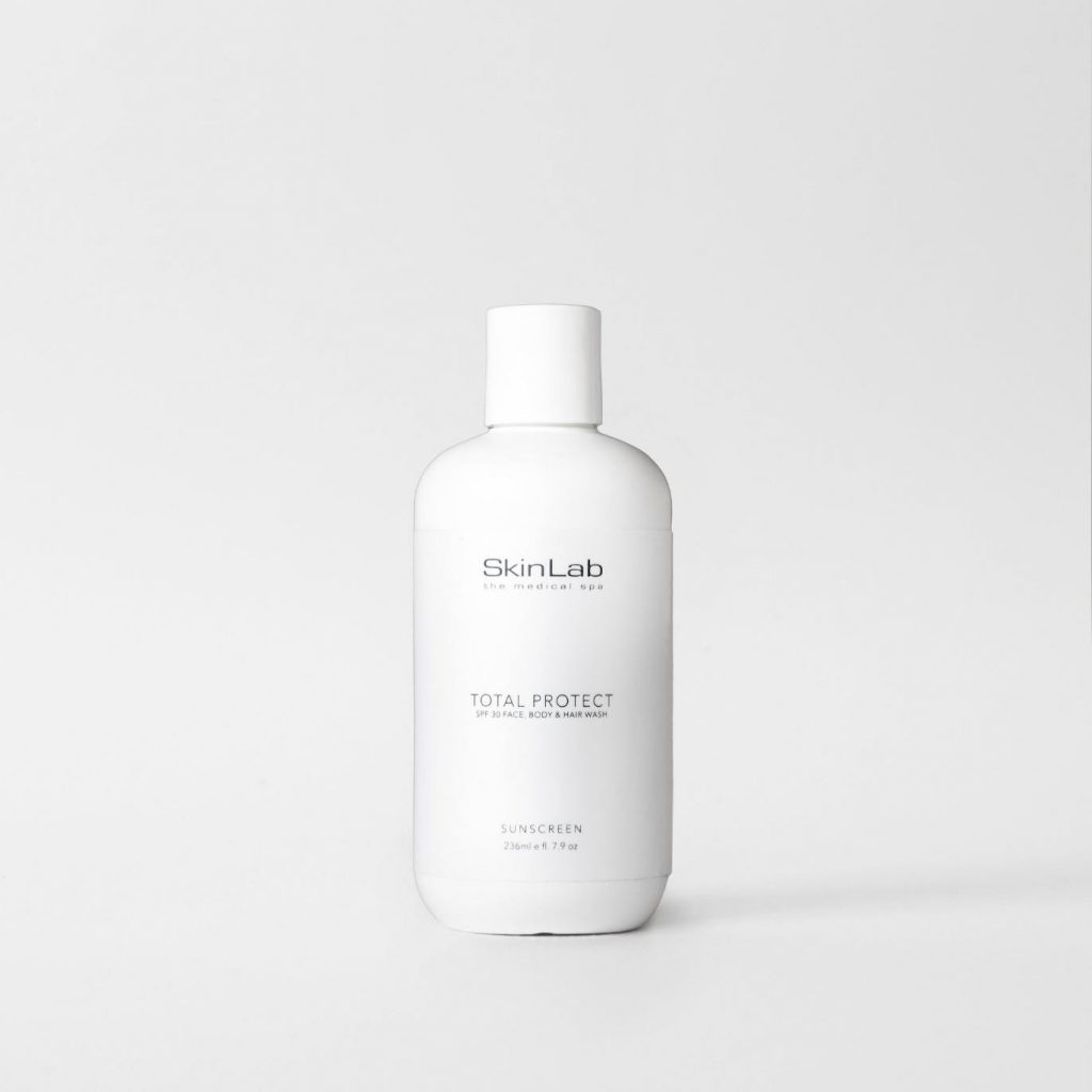 Total Protect SPF 30 Face, Body and Hair Wash